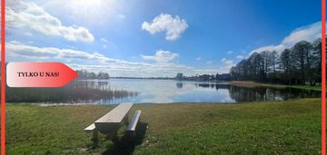 Bory tucholskie 100 m od pięknego jeziora