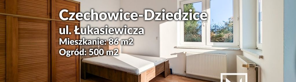 Połówka domu z ogrodem