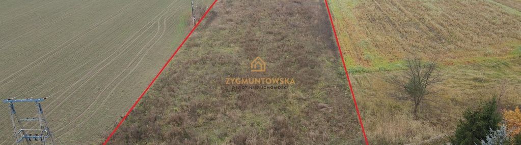 Działka w poświętnym pod zabudowę