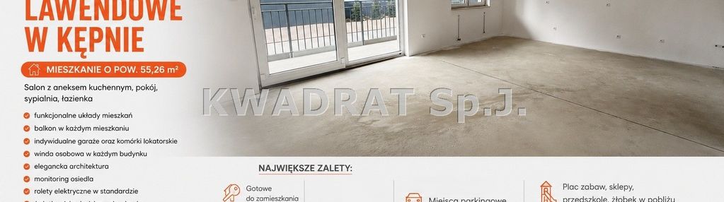 Os. lawendowe - mieszkanie o pow. 55,26 m2 kępno