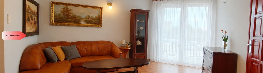 Słoneczne mieszkanie z garderobą i aneksem