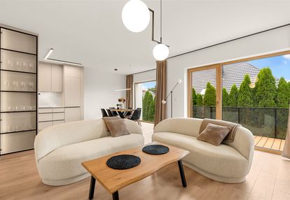 Apartamenty pszowska - 1 piętro, 3 pokoje, balkon