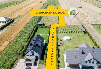 Ogrodzona działka 917m2 glinik
