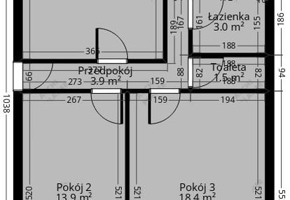 3 pokoje w centrum, ul. jesionowa