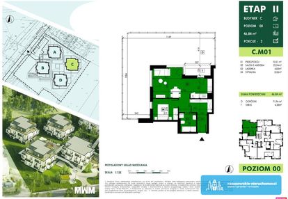 Ul. dębicka 2 pokoje 46,84 m2 + ogród 72m2 !