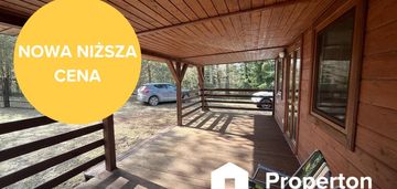 Dziłka z domkiem nad  jeziorem zagłębocze