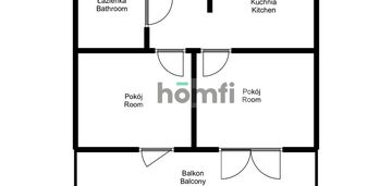 Rozkładowe 2-pok. mieszkanie w partynice house