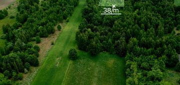 Działka budowlana w nowych mostkach 2172 m2.