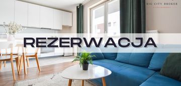 2 pokoje z dużym, słonecznym balkonem