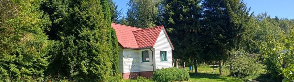 Działka 8,75ar z drewnianym domkiem tylicz