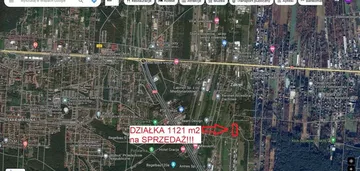 DZIAŁKA BUDOWLANA 1121 m2 Zakręt 1 km od Warszawy!