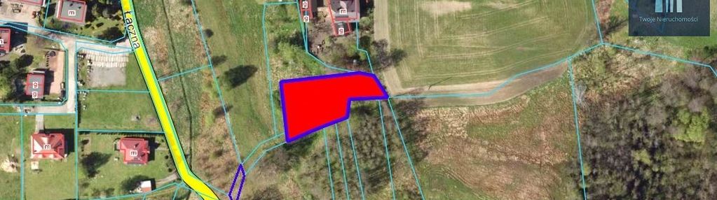 Działka budowlana 1200 m² w orzeszu blisko lasu