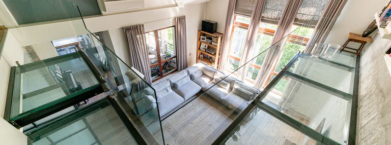 Apartament w loftowym stylu na mokotowie