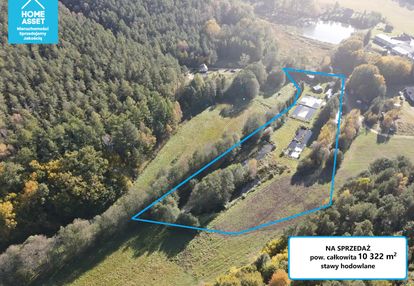 Gotowy interes, stawy z piękną działką przy lesie.