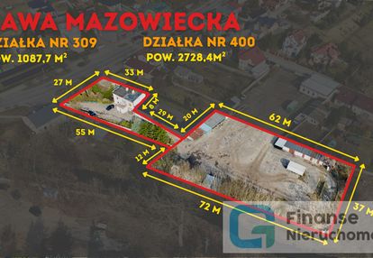 Działki usługowe na sprzedaż – rawa mazowiecka