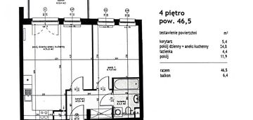 Winogrady wilczak ok 50m² 2 pokoje balkon parking