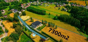 Działka 7300 m² | mszana | 5 minut a1- zapraszam