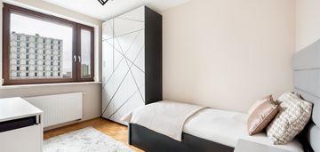 3 pok. rozkładowe, wsród zieleni, metro, mokotów