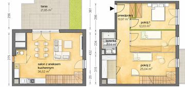 ⭐️ 4 pokoje brynów meteorologów taras 22m ⭐️