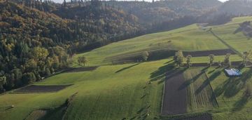 Działka budowlana widokowa 1201 m², falsztyn.