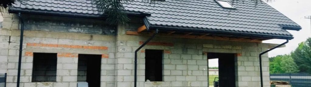 Bliźniak 150 m²,działka 606 m², stan otwarty.