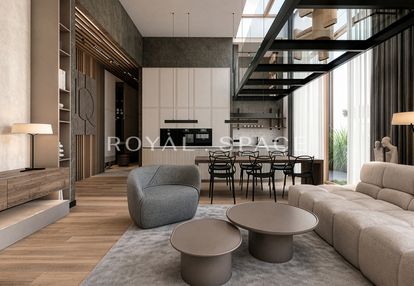 Penthouse przy błoniach z tarasem na dachu