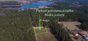 Działka w bliskim sąsiedztwie jeziora i lasu