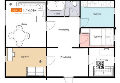 Mieszkanie rodzinne 4 pokoje 74,13m2 fordon