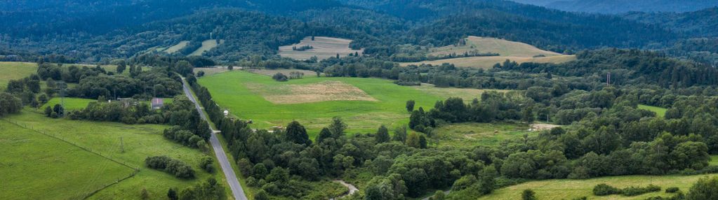 Zakochasz się! działka z widokiem na połoniny 84ha