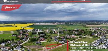 Płaska, działka w świetnej lokalizacji - klukowo!