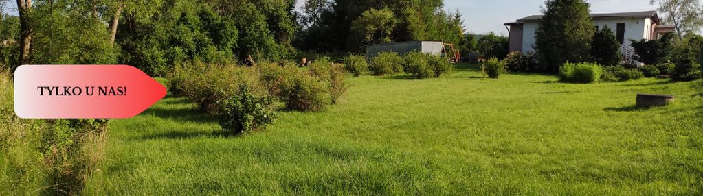 Tylko u nas ! duża działka w dobrej okolicy.