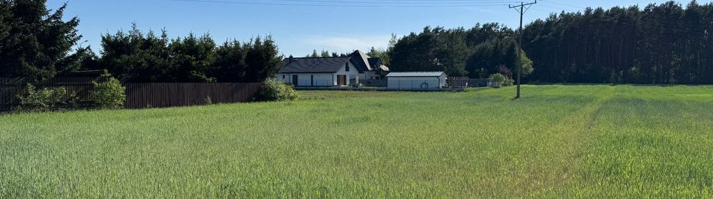 Działka 1199 m², łąki: las, cisza, spokój i natura