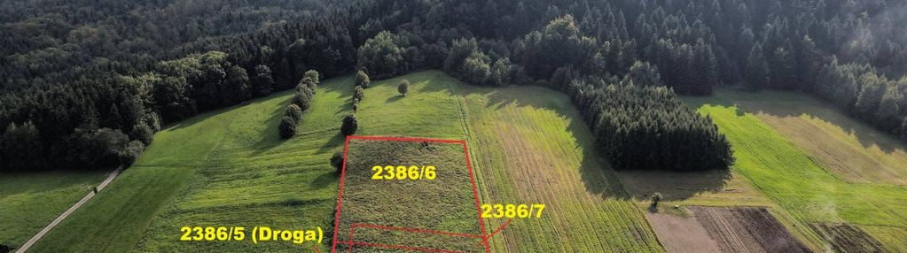 Grybów ptaszkowa 3 działki widokowe 6041 m2