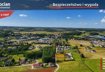 W pełni uzbrojona, ogrodzona działka pod lasem!