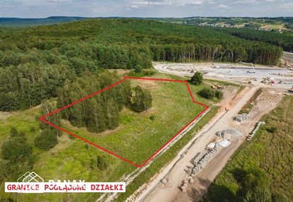 Działka budowlana 75a | rudno w okolicy autostrady