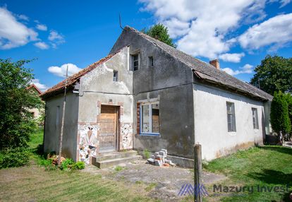 Duża obniżka ceny! poniemiecki dom do remontu ze stodołą w lipowcu