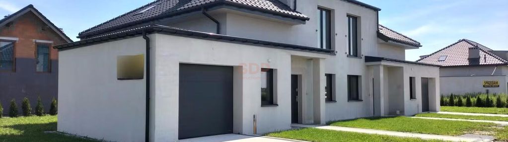 Bliźniak 140 m2, działka 450 m2. stan deweloperski.