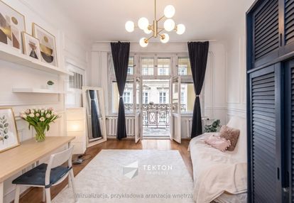 Centrum poznania  +100 m² w kamienicy, półwiejska