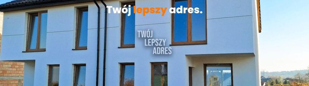 Bliżniak 109m2. działka 3a. poddasze 30m2