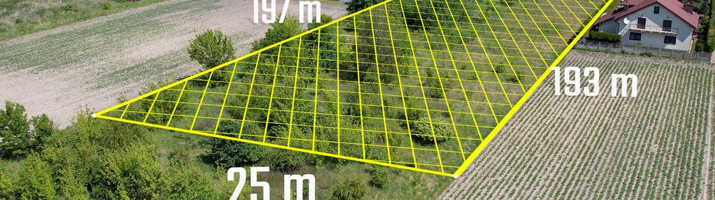 Ursynów dz budowlana, wz jednorodzinna dwulokalowa