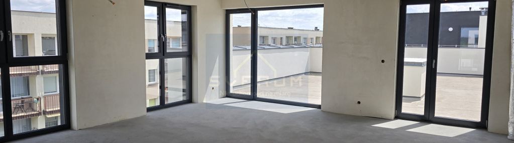 Dwupoziomowy apartament z tarasem na dachu