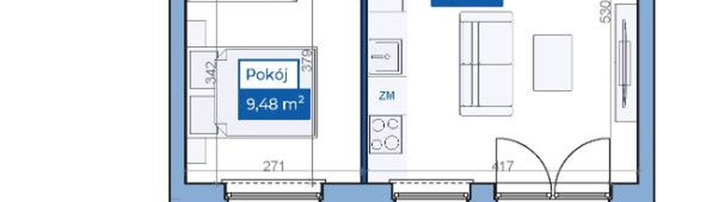 2. pok. osiedle sterowców, miejsce parkingowe