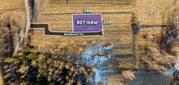 Działka budowlana wysoka, gmina jordanów