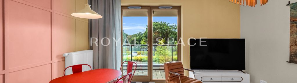 Designerski apartament z loggią | wola