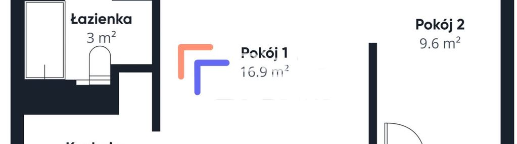 2 pokoje⭐loggia⭐do remontu ⭐obok "park podolski"