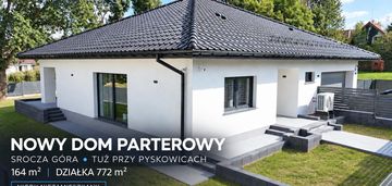Nowy, energooszczędny dom parterowy | srocza góra / pyskowice