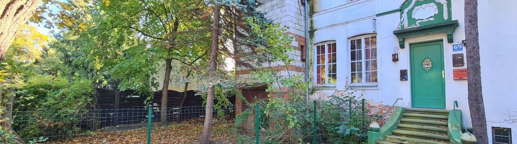 =mieszkanie willowe z ogrodem-do remontu=karłowice