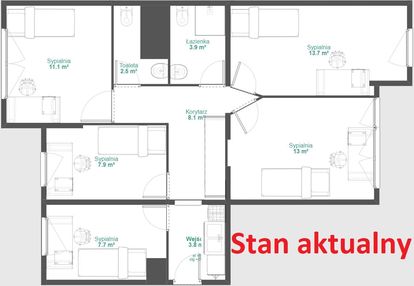 Gotowiec inwestycyjny 71,7 m² | zaspa | ogród