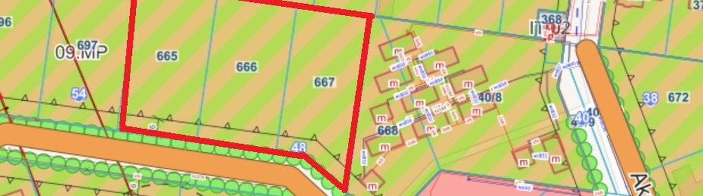 3 działki w nadmorskiej okolicy łeby