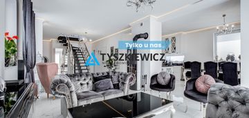 Dom w stylu glamour - duży taras!
